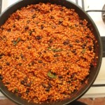 Barley-Black Bean Pilaf